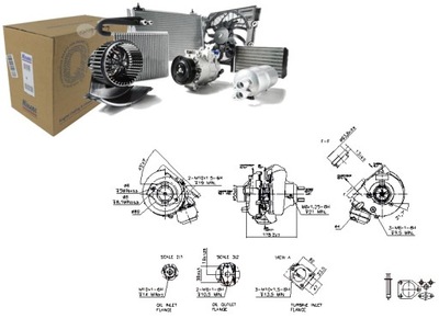 TURBOKOMPRESORIUS BMW 5 E60 5 E61 3.0D 09.02-12.09 NISSENS 