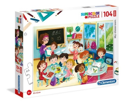 Puzzle maxi | My Classroom | 104 elementy