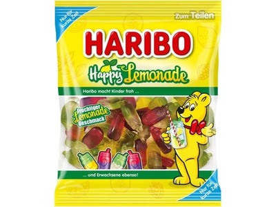 Haribo Happy Lemonade Żelki o smaku lemoniady 175g