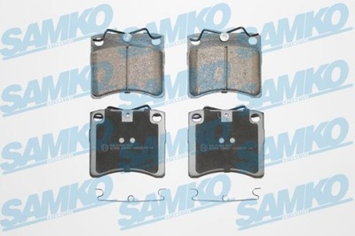 SAMKO 5SP437 SET PADS HAMULCOWYCH, BRAKES TARCZOWE  