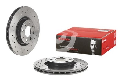 BREMBO ГАЛЬМІВНІ ДИСКИ ПЕРЕД FIAT GRANDE PUNTO / PUNTO