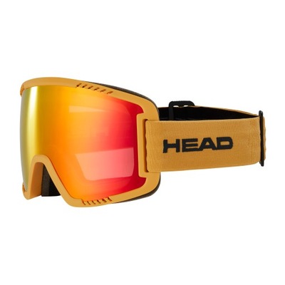 Gogle narciarskie HEAD Contex red/sun M