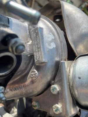 Honda cr-v iv 2.2 турбонагнітач 18900-rfw-g011-m2 фото №1