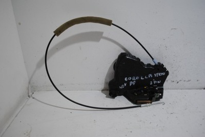 Замок дверь toyota corolla verso правый перед 2 pin фото №1