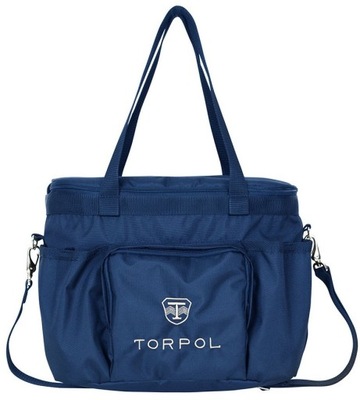 TORPOL Design torba na akcesoria GRANATOWA
