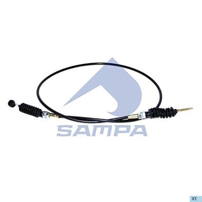 CABLE GAS MAN L2000 L-2350MM SAMPA  