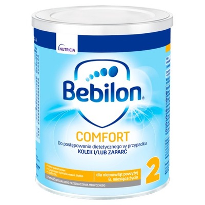 Bebilon COMFORT 2 kolka zaparcie 400 g