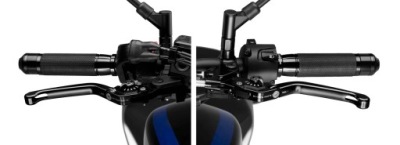 РУЧКИ PUIG DO BMW R1200 R/GS / R1250GS - Z ZAWIASEM ЧОРНІ 