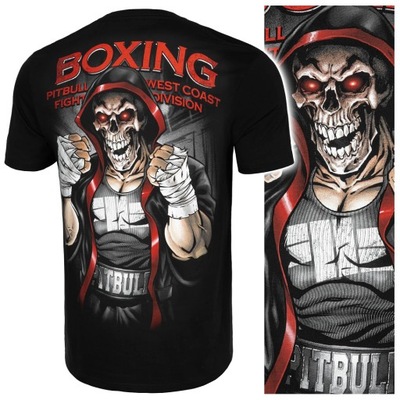 Koszulka T-shirt męski PitBull PIT BULL Boxing Boks r.M