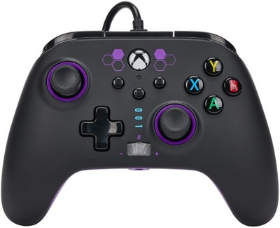 PowerA Pad Xbox One Series X S Enhanced Purple Hex