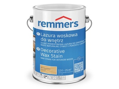 Lazura woskowa Remmers do wnętrz bezbarwna 0,75 L