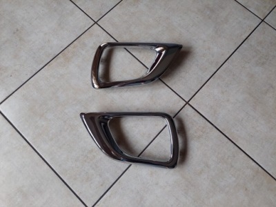 Решётка бампера - хром - nissan navara np300 2015 фото №1