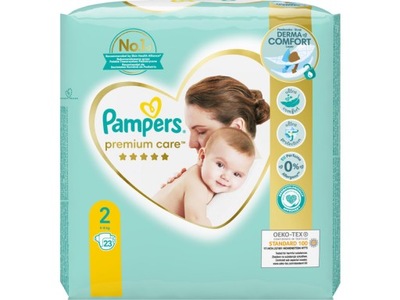 Pieluchy PAMPERS Premium Care Mini 2 (23 szt.)