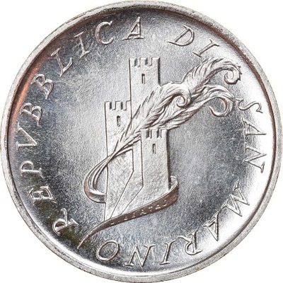 Moneta, San Marino, 1000 Lire, 1987, Roma, Proof,