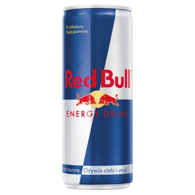 Red Bull Energy Drink Energetyczny 250ml puszka