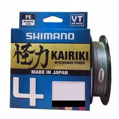 Shimano Kairiki 4 0,16mm 8,1kg 300m MultiColor