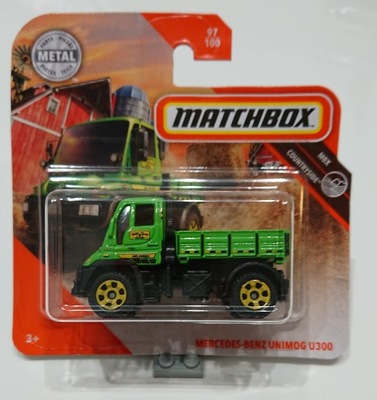 MERCEDES-BENZ UNIMOG U300 GKL94 MATCHBOX MATTEL