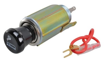 Прикурювач автомобільна + роз'єм 12v прикурювача фото №1