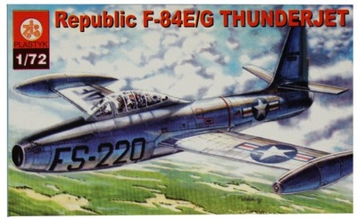 S135 Model samolot do sklejania F-84E/G Thunderjet