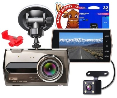 WIDEOREJESTRATOR FROM CAMERA REAR VIEW CAMERA AUTOMOTIVE MODE PARKINGOWY B405  