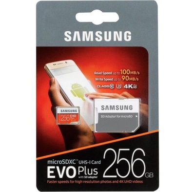 Karta MicroSD Samsung EVO+ 256GB MB-MC256GA/EU