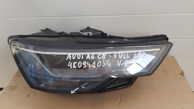 AUDI A6 C8 4K0941034 ŽIBINTAS DEŠINYSIS PRIEK. FULL LED 