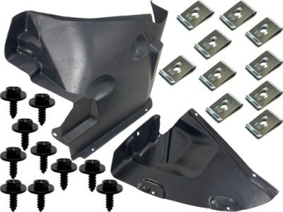 Iveco daily 2006-2014 подкрылок клипсы перед левый фото №1