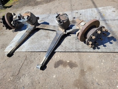 Oś балка перед передня комплектна ступиця поворотний кулак volvo fe 6x2 d7e e-5 фото №1