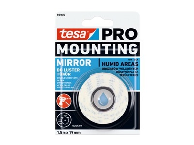 Taśma montażowa tesa PRO Mounting do luster 1,5m 66952-00006