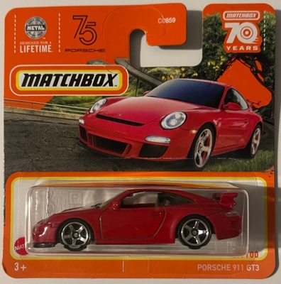 MATCHBOX PORSCHE 911 GT3