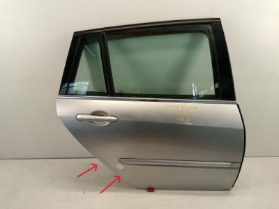 Двері правий задня повний laguna iii 07-15 kombi ted69 фото №1