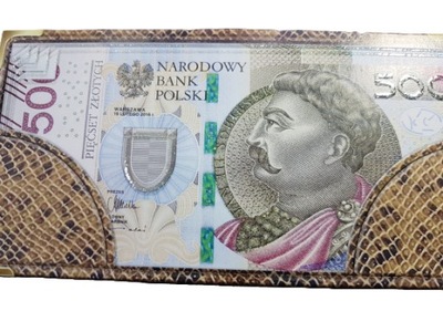 500 złotych koperta prezentowa na banknoty
