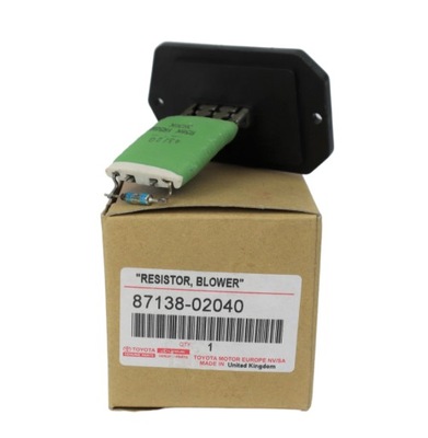 Резистор резистор toyota avensis t25 2003 - 2008 фото №1