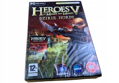 HEROES OF MIGHT MAGIC V DZIKIE HORDY nowa PL PC