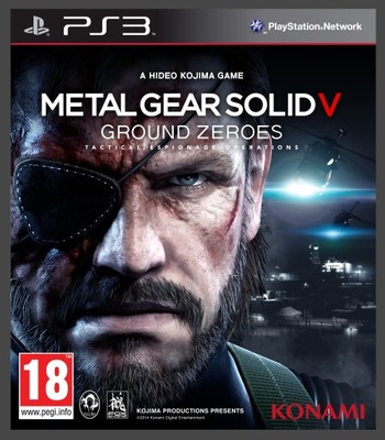 PS3 Metal Gear Solid V: Ground Zeroes / AKCJA