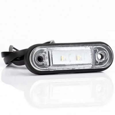 ФАРА ГАБАРИТНА FRISTOM FT-015 B LED (СВІТЛОДІОД) БІЛА Z PRZEWODEM 0,5M