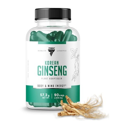 TREC VITALITY KOREAN GINSENG 90 kaps