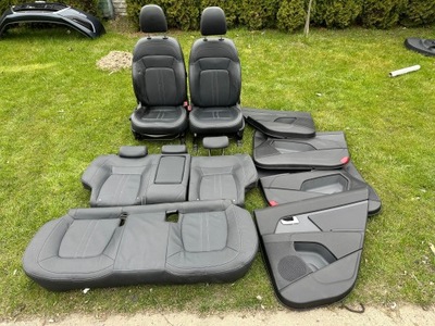 Kia sportage iii сиденья заднее сиденье обшивки подогрев фото №1