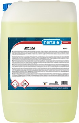Mocny kwas do mycia aluminium kół elewacji klinkieru NERTA ATC 300 25 L