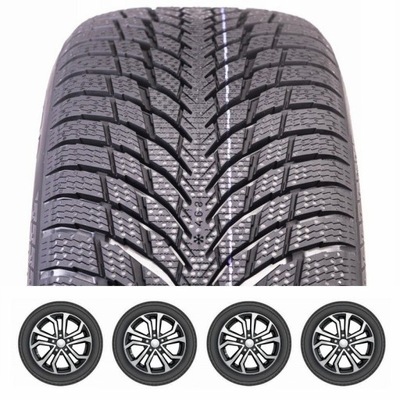 4 PIEZAS NEUMÁTICOS DE INVIERNO 205/45R17 NOKIAN WR SNOWPROOF P  