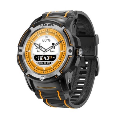 HAMMER SMARTWATCH PLUS ZEGAREK SPORTOWY AMOLED GPS