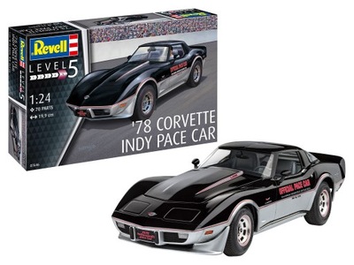 Revell 1:24 '78 CORVETTE INDY PACE CAR 07646