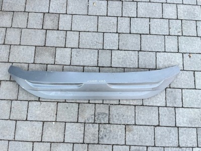 Hyundai kona спойлер бампера задняя накладка фото №1