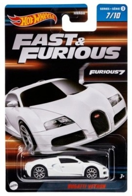 HOT WHEELS FAST & FURIOUS BUGATTI VEYRON SERIA 3