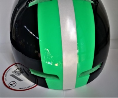 Kask LAZER ARMOR Black green S 52-56-wyprzedaż