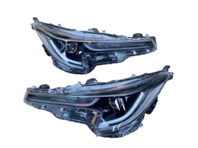 Ліхтарі  перед передні toyota corolla e210 лінза фото №1