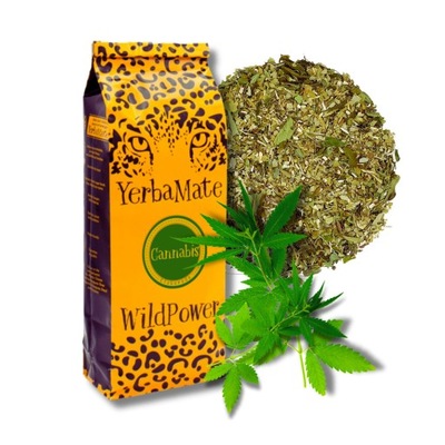 Yerba Mate CANNABIS 200g WildPower konopie siewne