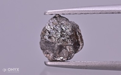 Diament srebrna bryłka 6,5x6 mm