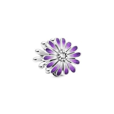 Pandora Charms Fioletowa stokrotka 798775C02