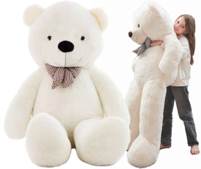 DUŻY MIŚ WIELKI PLUSZOWY OGROMNY PLUSZAK MASKOTKA GIGANT 130cm PREZENT